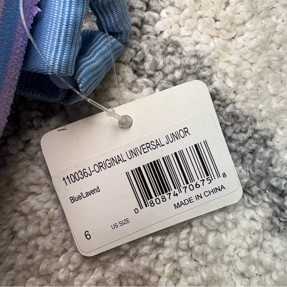 NWT Teva Original Universal Junior Sandals Purple Blue Youth Size 6 Eva Sole - Picture 9 of 9